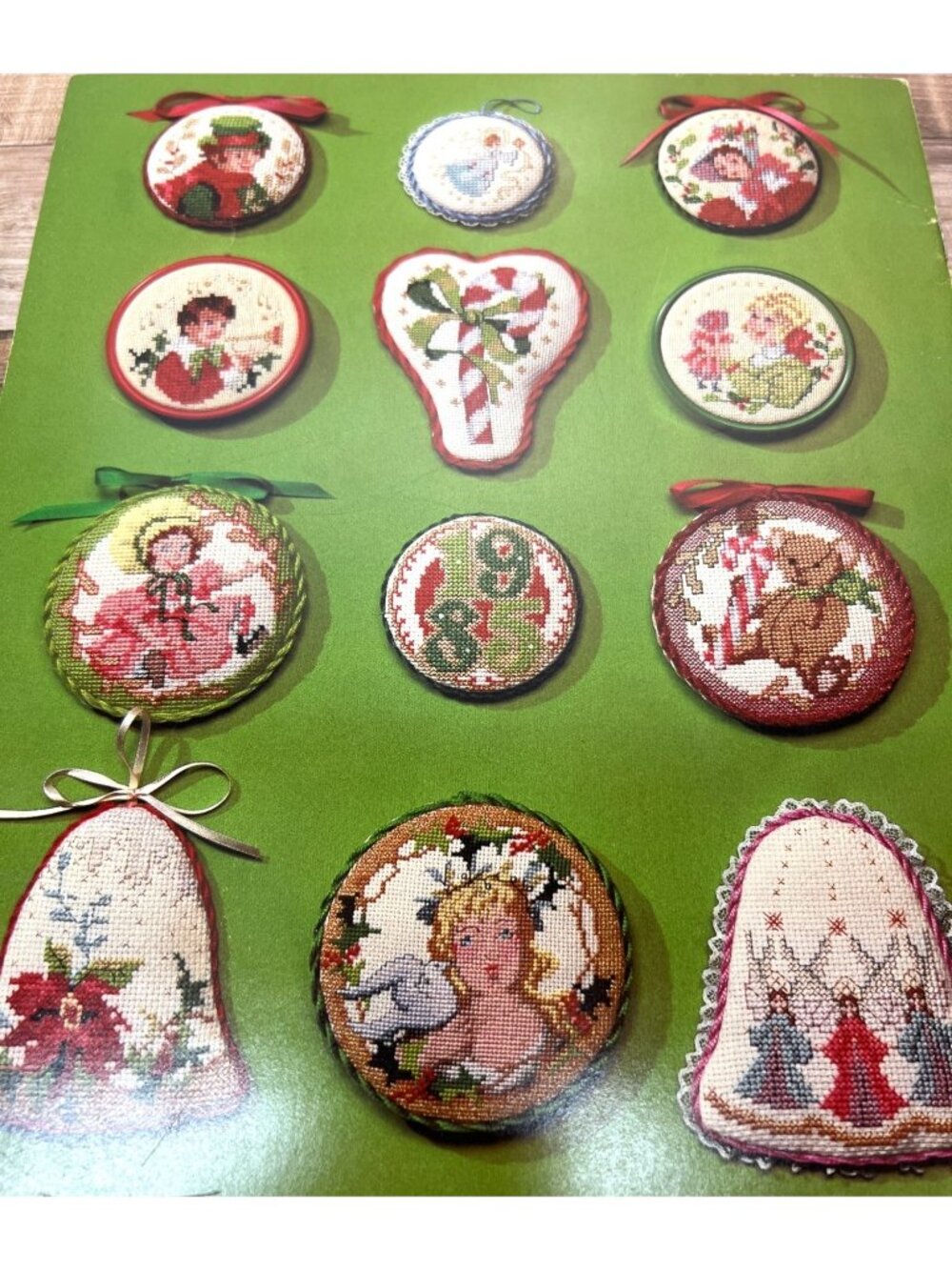 Charles Ross Victorian Christmas Ornaments Booklet 907B New Dawn Designs Cross S